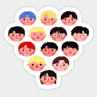 KPOP Seventeen Sticker